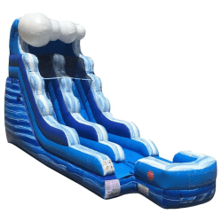 15 FT Blue Wave Wet Dry Slide