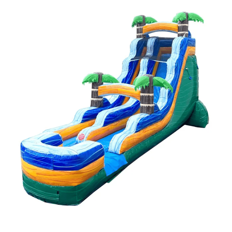 18ft Tropical Water Slide